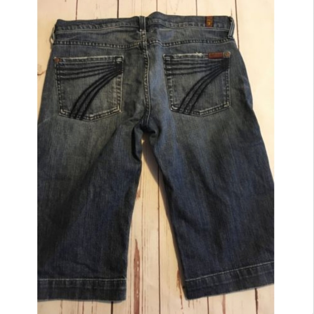 7 For All Mankind Jean Shorts NWOT Sz 30